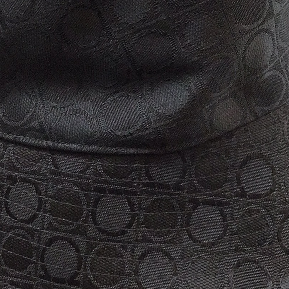 NWT Salvatore Ferragamo vintage black bucket hat - Picture 8 of 9